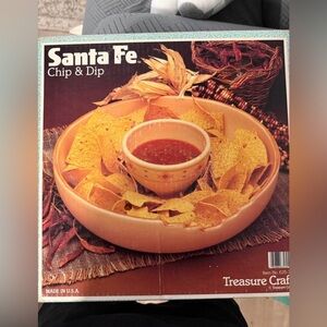 Santa Fe Chip & Dip Set